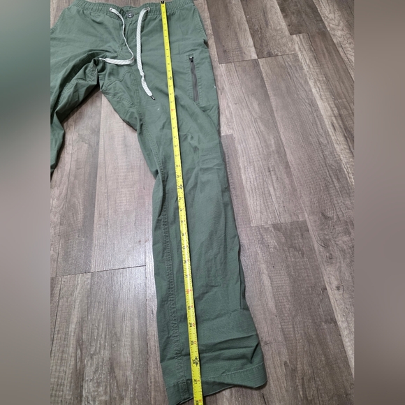 VUORI RIPSTOP JOGGER PANTS Men's Green Casual Khaki Outdoor Yoga M - Picture 4 of 15